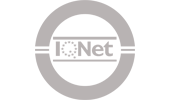 A logo displaying the text "IQNet" inside a circle with two horizontal lines extending from the circle's sides.